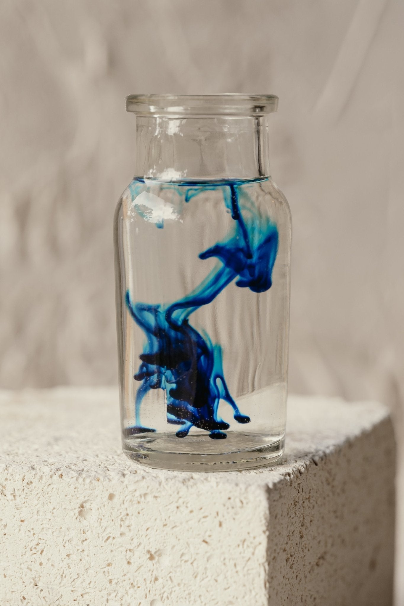 Methylene Blue Drops by Fractal Forest